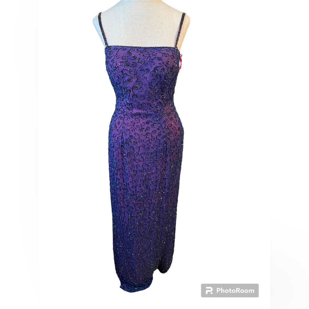 Beaded Floor Length Prom/Homecoming Gown